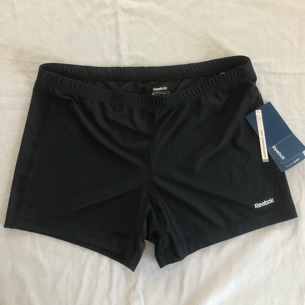 NWT Reebok Size Large Compression Shorts - Picture 2 of 7